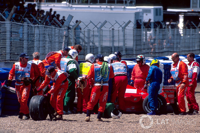 Michael Schumacher, Ferrari, kaza