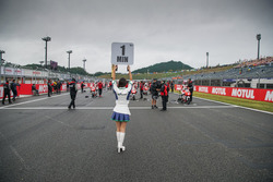 Grid kızı start öncesi