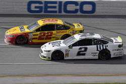 Joey Logano, Team Penske Ford and Brad Keselowski, Team Penske Ford