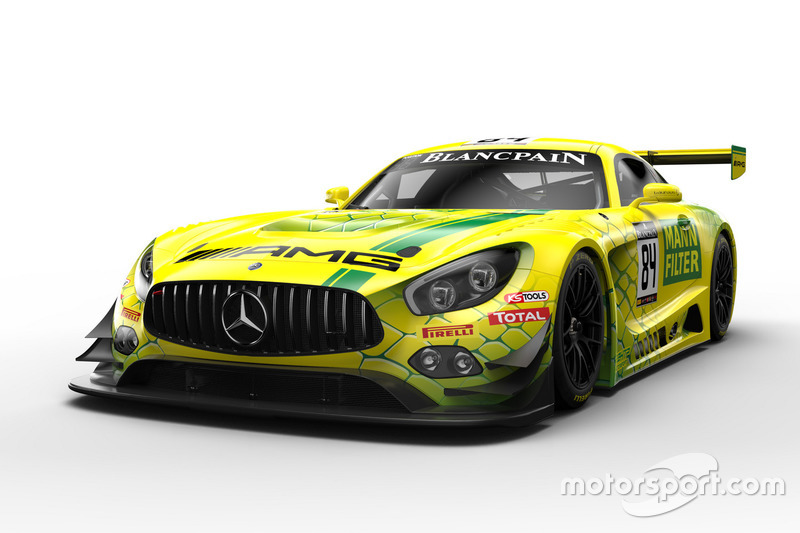 #84 Mercedes-AMG Team HTP Motorsport MANN-FILTER Mercedes-AMG GT3: Gary Paffett, Edoardo Mortara, Renger van der Zande