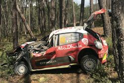 Крис Мик, Пол Нэгл, Citroën C3 WRC, Citroën World Rally Team, авария