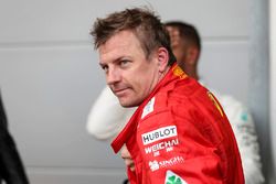 Kimi Raikkonen, Ferrari nel parco chiuso