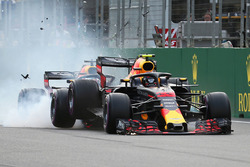 Столкновения: Макс Ферстаппен и Даниэль Риккардо, Red Bull Racing RB14