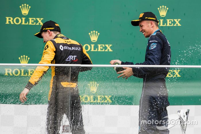 Alexander Albon, DAMS, Jack Aitken, ART Grand Prix