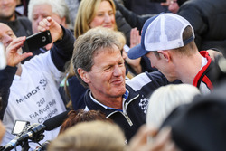 Malcolm Wilson, Team principal M-Sport with Elfyn Evans, M-Sport