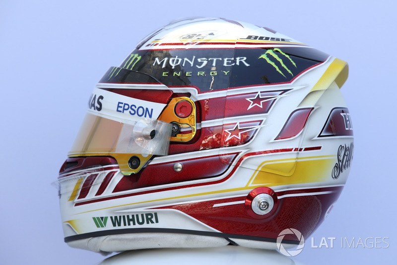 Lewis Hamilton, Mercedes-AMG F1 helmet