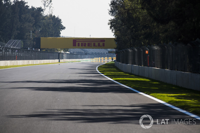 Detalle del circuito del Autódromo Hermanos Rodríguez