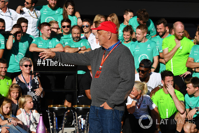 Niki Lauda, Mercedes AMG F1