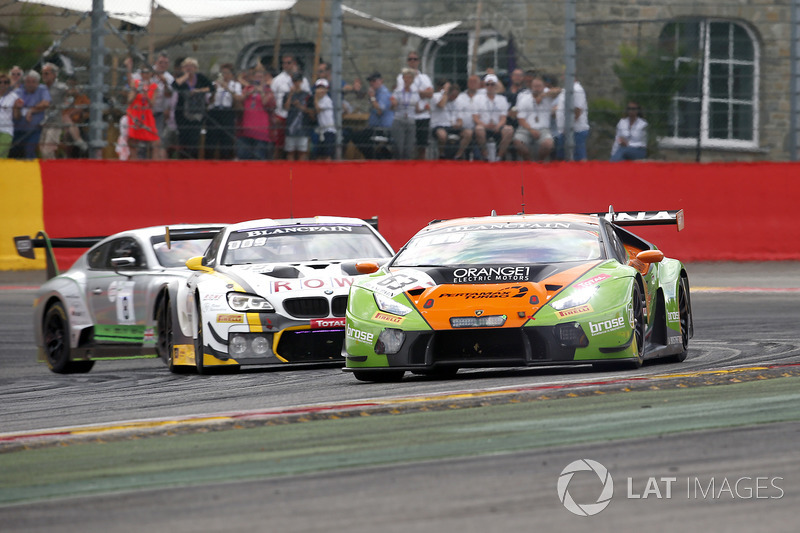 #63 GRT Grasser Racing Team Lamborghini Huracan GT3: Mirko Bortolotti, Christian Engelhart, Andrea Caldarelli