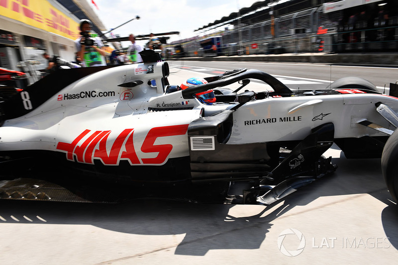 Romain Grosjean, Haas F1 Team VF-18