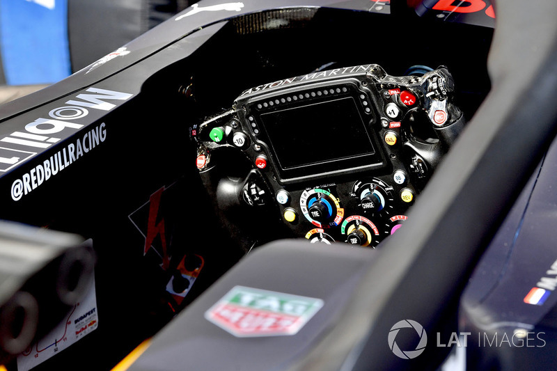 Red Bull Racing RB14 steering wheel