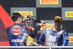 Podium : Federico Caricasulo, GRT Yamaha Official WorldSSP Team, Sandro Cortese, Kallio Racing