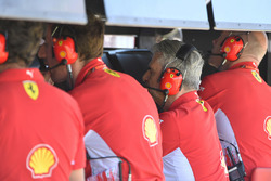 Ferrari pit wall gantry