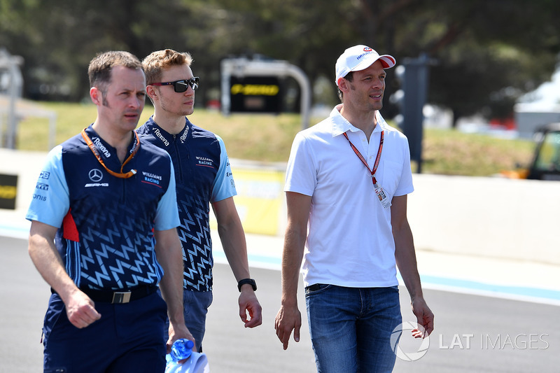 Sergey Sirotkin, Williams, dan Alex Wurz