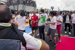 Sebastian Vettel, Ferrari a loupé le début de la parade des pilotes