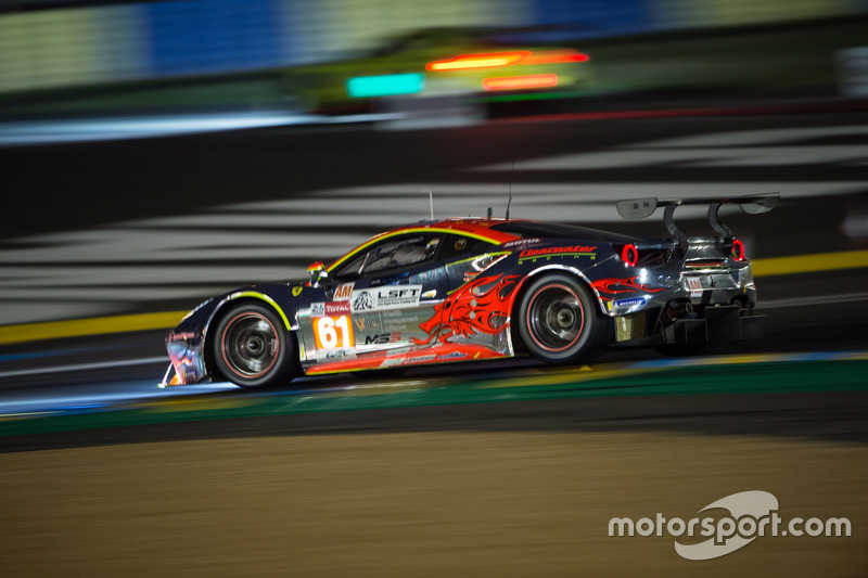 #61 Clearwater Racing Ferrari 488 GTE: Weng Sun Mok, Keita Sawa, Matthew Griffin
