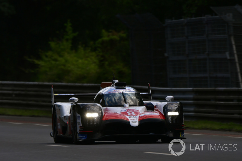 #8 Toyota Gazoo Racing Toyota TS050: Sébastien Buemi, Kazuki Nakajima, Fernando Alonso