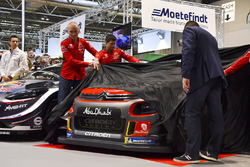 Le team Citroen WRC, avec Kris Meeke, Craig Breen et Yves Matton