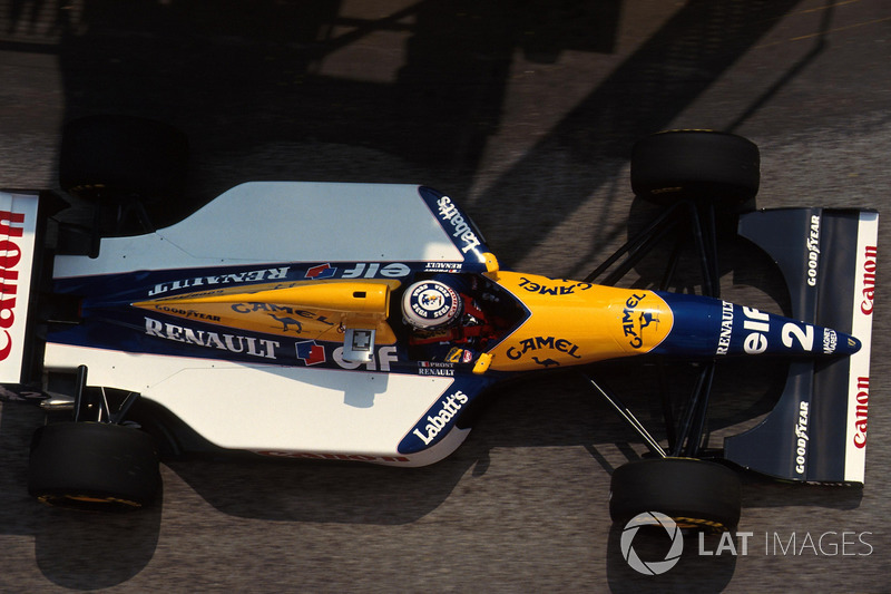 9. El Williams FW15C de Fórmula 1