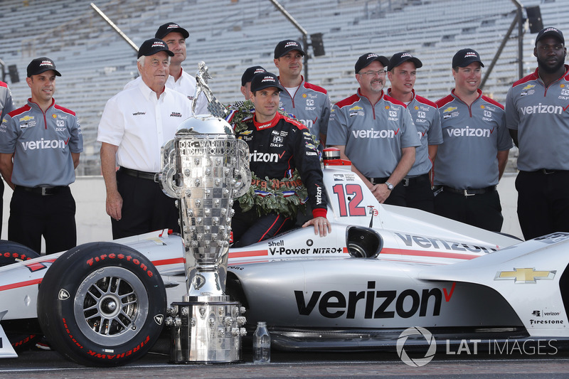 Le vainqueur Will Power, Team Penske Chevrolet