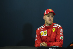 Sebastian Vettel, Ferrari, basın toplantısı