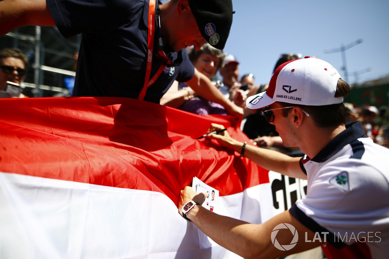 Charles Leclerc, Sauber