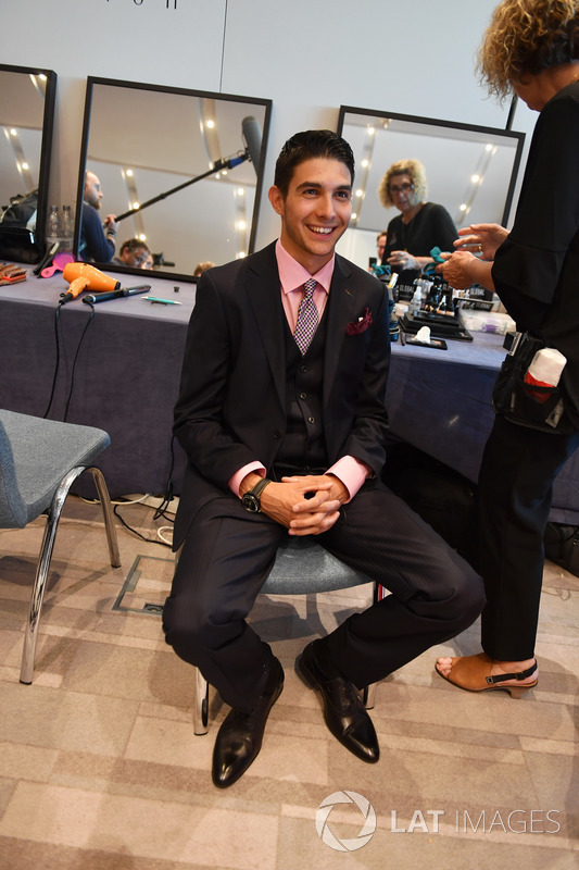 Esteban Ocon, Force India F1 in make up