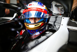 Romain Grosjean, Haas F1 Team, dans son cockpit