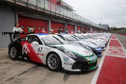 I protagonisti della Carrera Cup Italia 2018 in pit lane