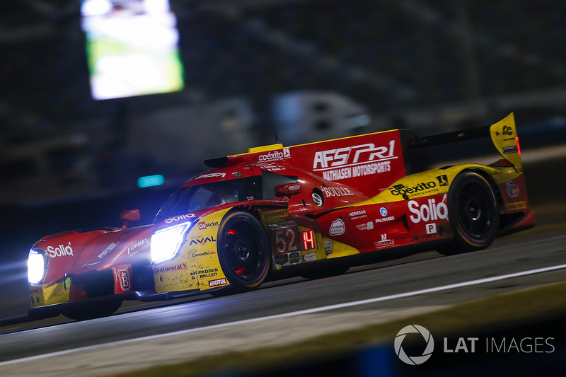 #52 AFS PR1 Mathiasen Motorsports Ligier LMP2, P: Sebastian Saavedra, Gustavo Yacaman, Nicholas Boulle, Roberto Gonzalez