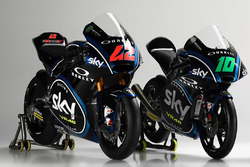 Lancement du Sky Racing Team VR46 : Les pilotes de Moto2 Francesco Bagnaia, Luca Marini