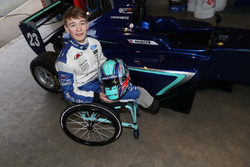 Billy Monger makes his single seater racing car comeback by testing a Carlin run MSV Formula 3 car