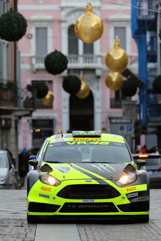 Valentino Rossi, Carlo Cassina, Ford Fiesta WRC