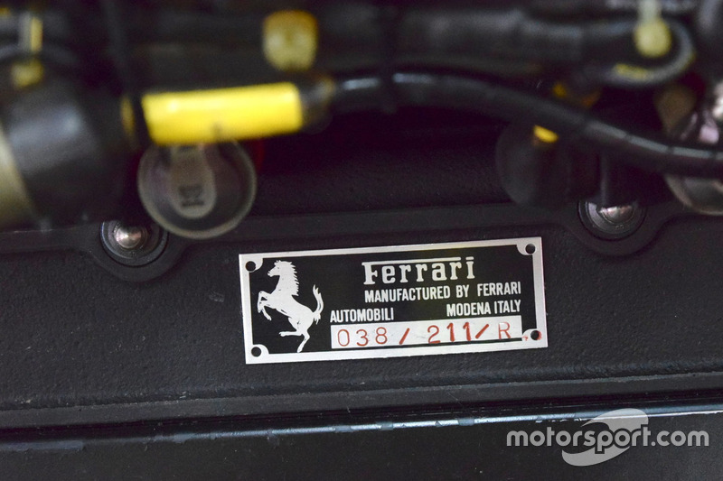 Идентификационный номер двигателя Ferrari 643 F1