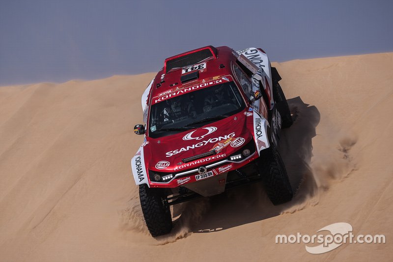 #341 Ssangyong Motorsport Koorando DKR: Oscar Fuertes Aldanondo, Diego Vallejo