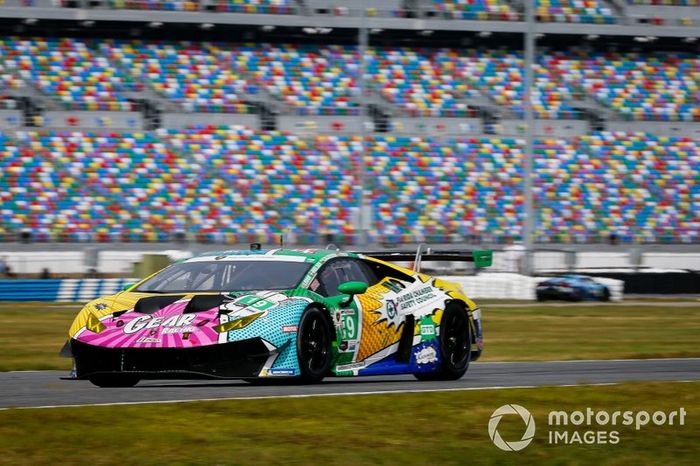 #19 GEAR Racing powered by GRT Grasser Lamborghini Huracan GT3, GTD: Christina Nielsen, Katherine Legge, Tatjana Calderon, Rahel Frey