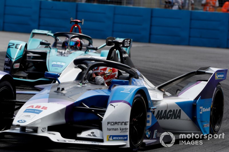 Maximilian Günther, BMW I Andretti Motorsports, BMW iFE.20 Mitch Evans, Jaguar Racing, Jaguar I-Type 4