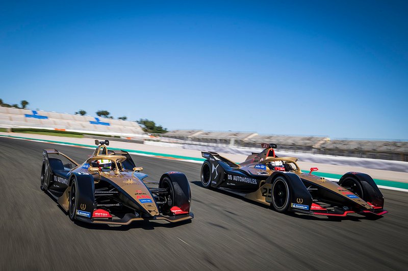 Antonio Felix da Costa, DS Techeetah, DS E-Tense FE20, Jean-Eric Vergne, DS TECHEETAH, DS E-Tense FE20, side by side 