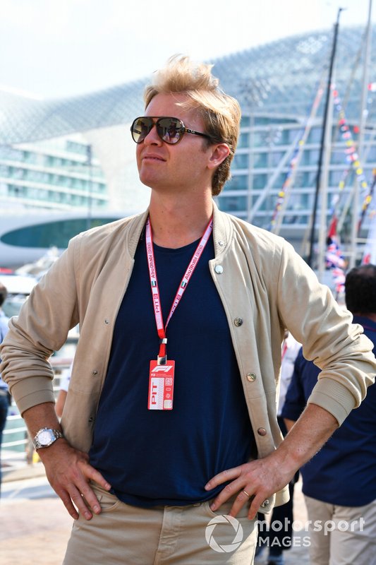 Nico Rosberg, retired world champion and Sky pundit