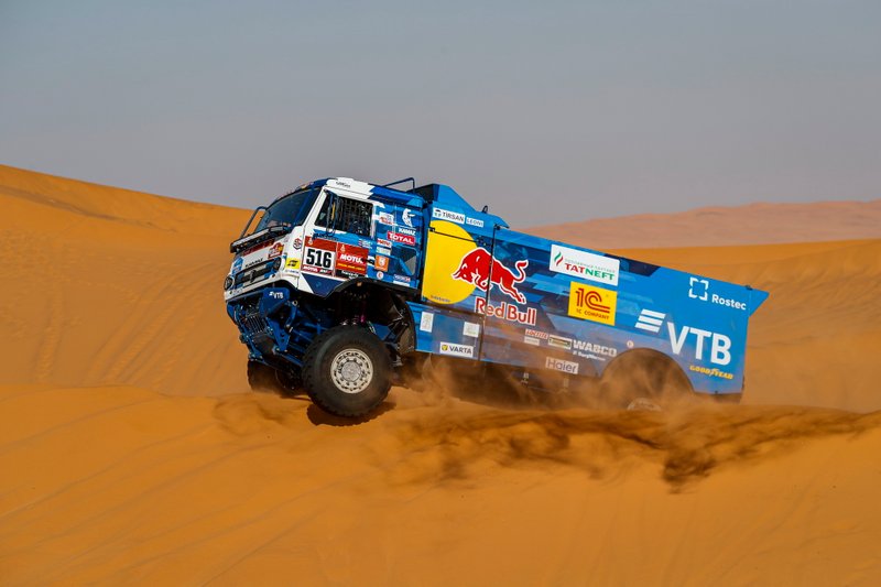 #516 Team KAMAZ Master: Anton Shibalov, Dmitrii Nikitin, Ivan Tatarinov