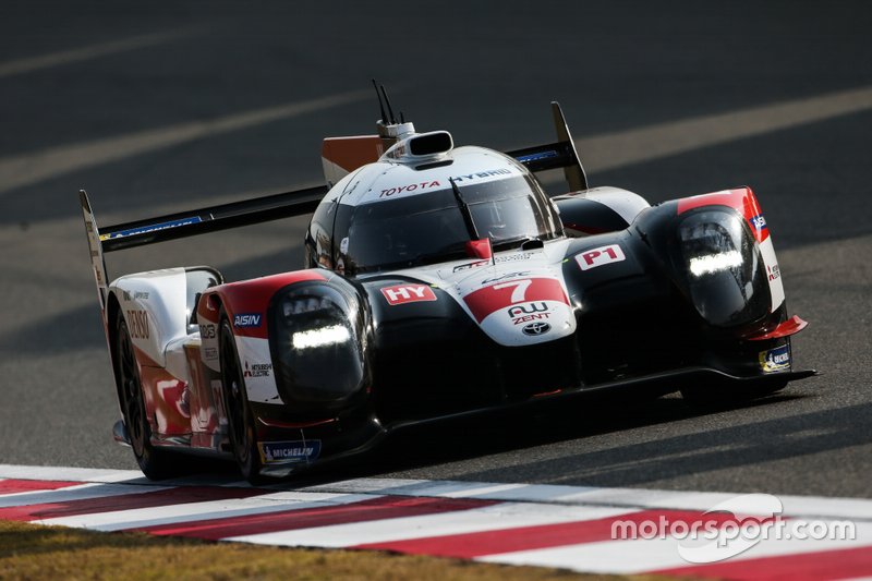 #7 Toyota Gazoo Racing Toyota TS050 - Hybrid: Mike Conway, Kamui Kobayashi, Jose Maria Lopez