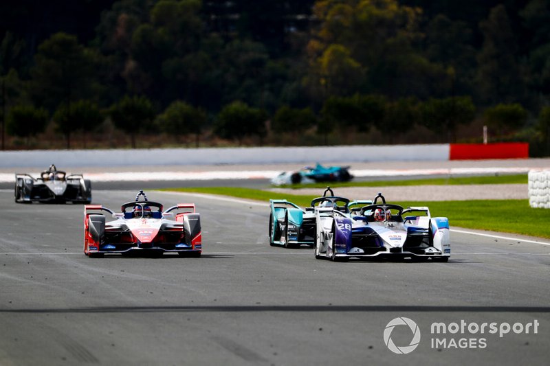 Maximillian Gunther, BMW I Andretti Motorsports, BMW iFE.20 Jérôme d'Ambrosio, Mahindra Racing, M6Electro, James Calado, Panasonic Jaguar Racing, Jaguar I-Type 4