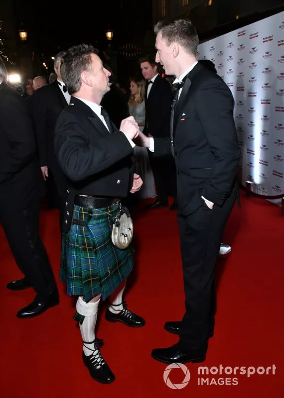 Allan McNish alfombra roja