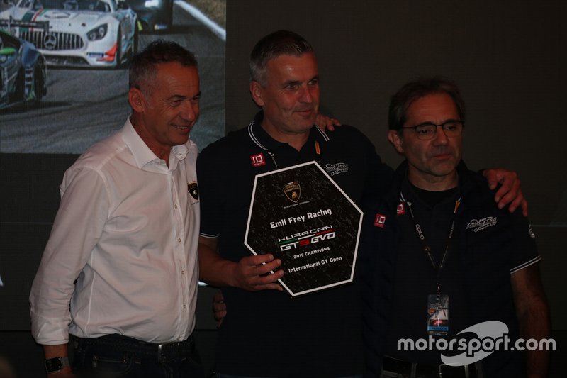 Premiazioni Lamborghini Super Trofeo 2019