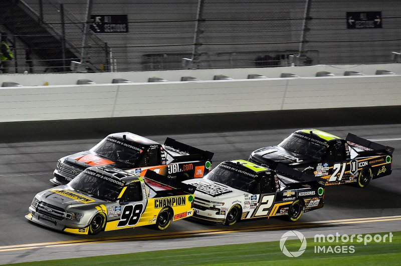 Grant Enfinger, ThorSport Racing, Ford F-150 Champion/ Curb Records