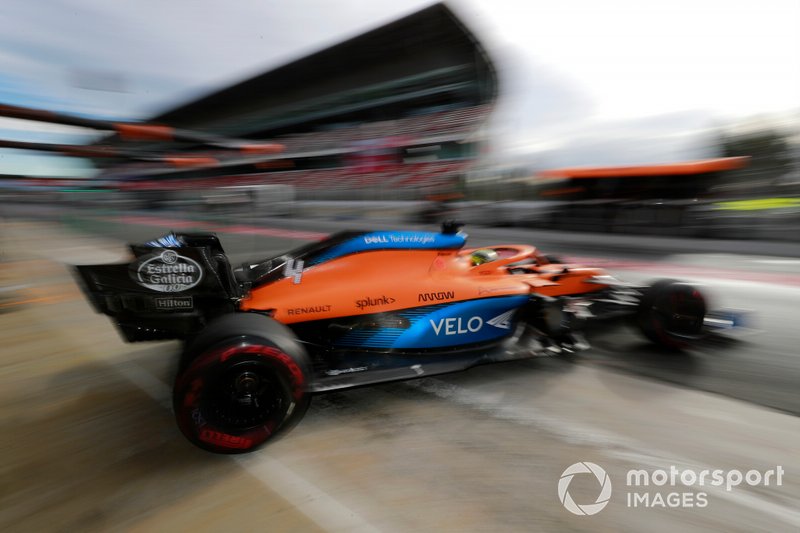 Lando Norris, McLaren MCL35