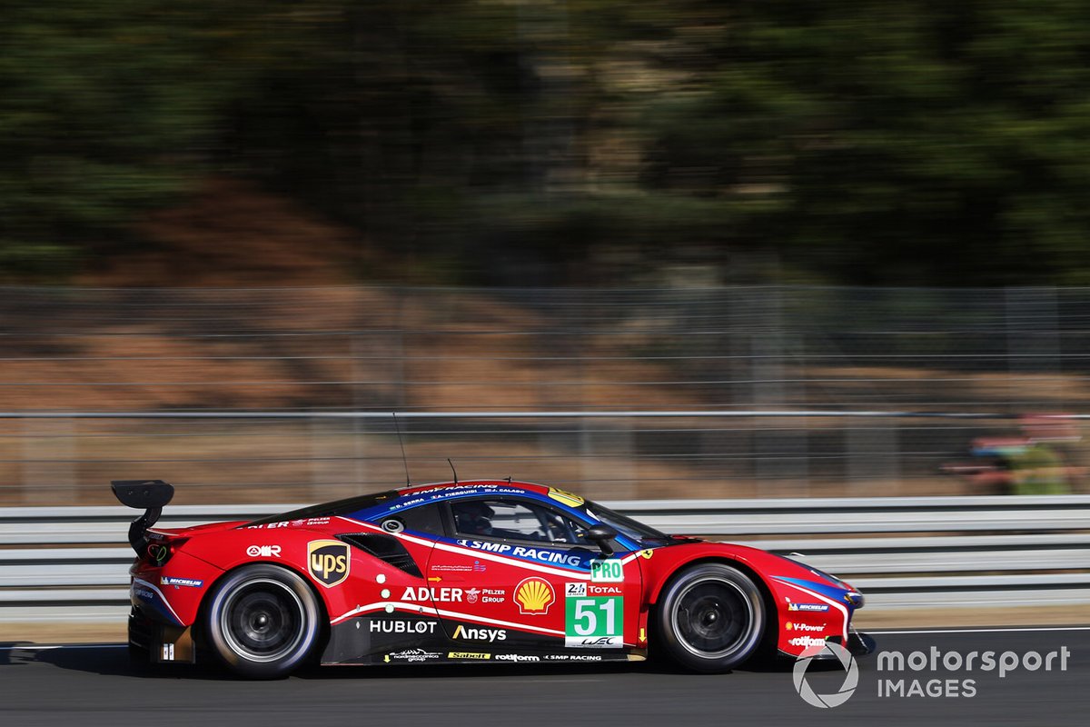 #51 AF Corse Ferrari 488 GTE EVO: Alessandro Pier Guidi, James Calado, Daniel Serra