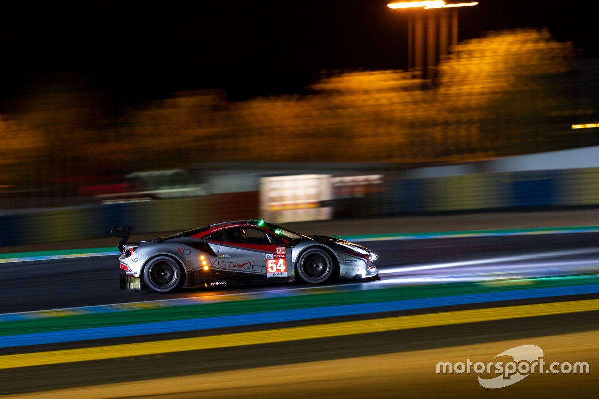 #54 AF Corse - Ferrari 488 GTE EVO: Thomas Flohr, Francesco Castellacci, Giancarlo Fisichella