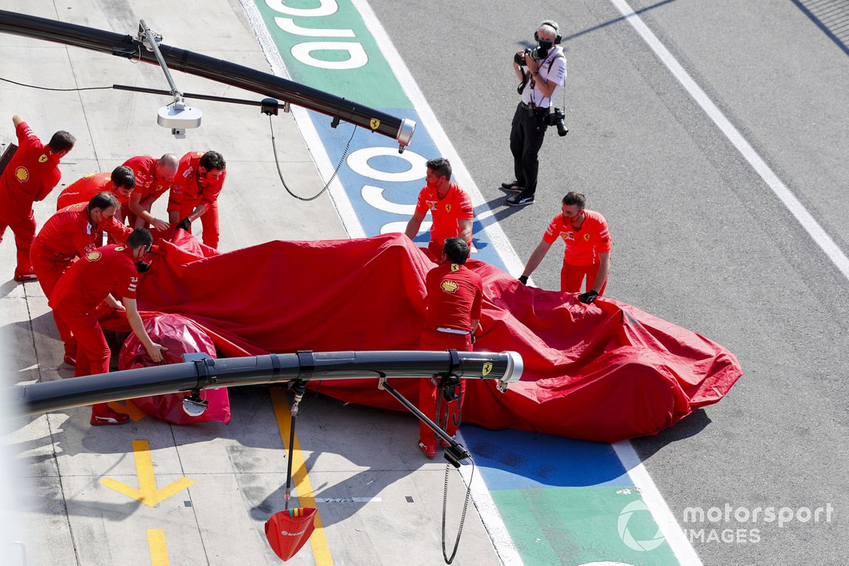 ルクレールのクラッシュで、フェラーリは母国レース全滅……