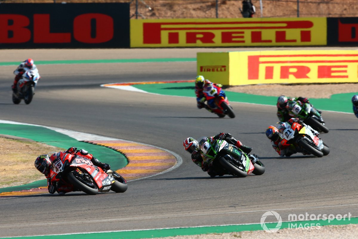 Scott Redding, Aruba.it Racing Ducati, Jonathan Rea, Kawasaki Racing Team, Michael Ruben Rinaldi, Team Goeleven